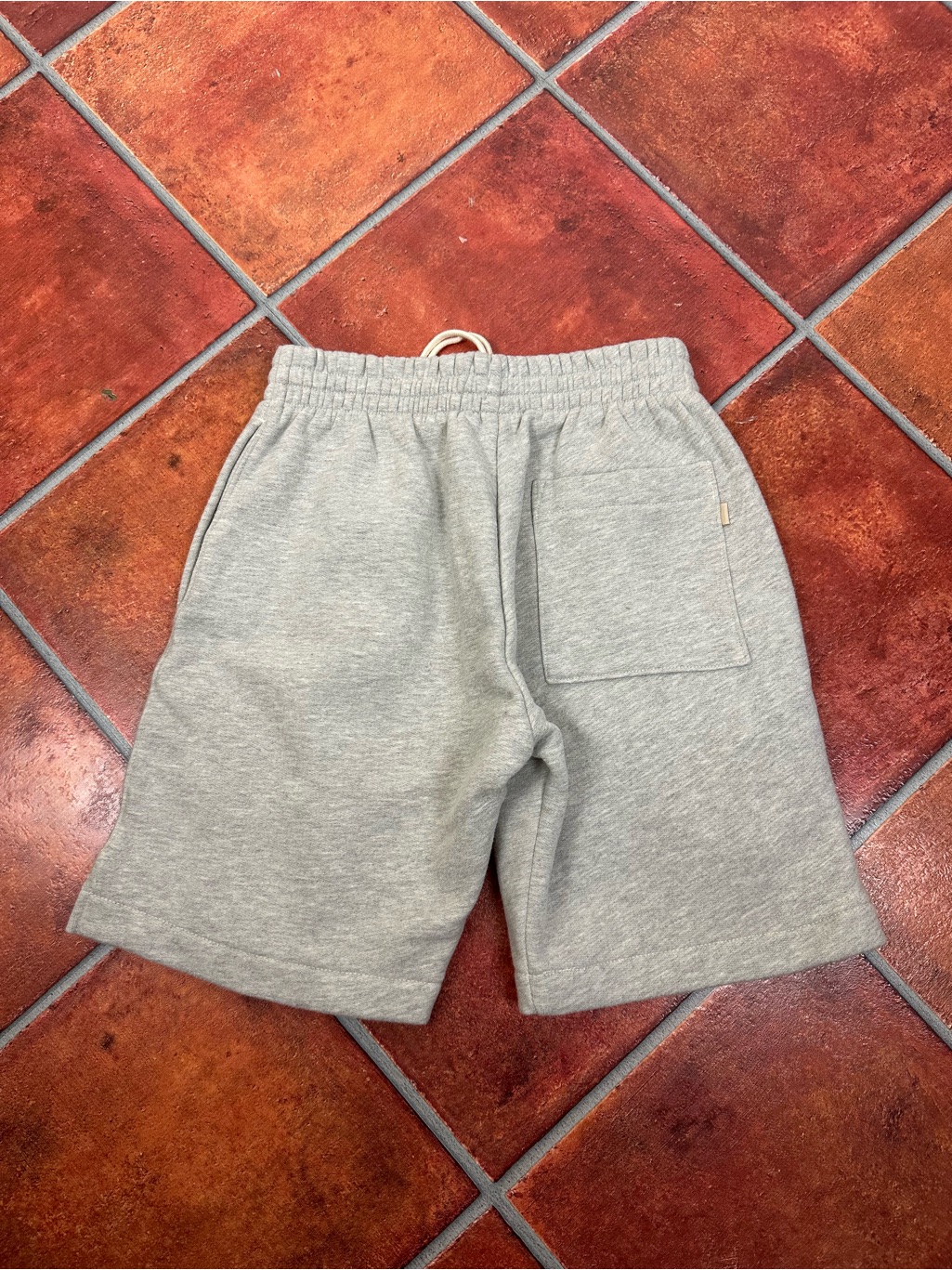 Jjjjound Men's Drawstring Sweat Shorts In Light Heather Gray — image 7 of 7